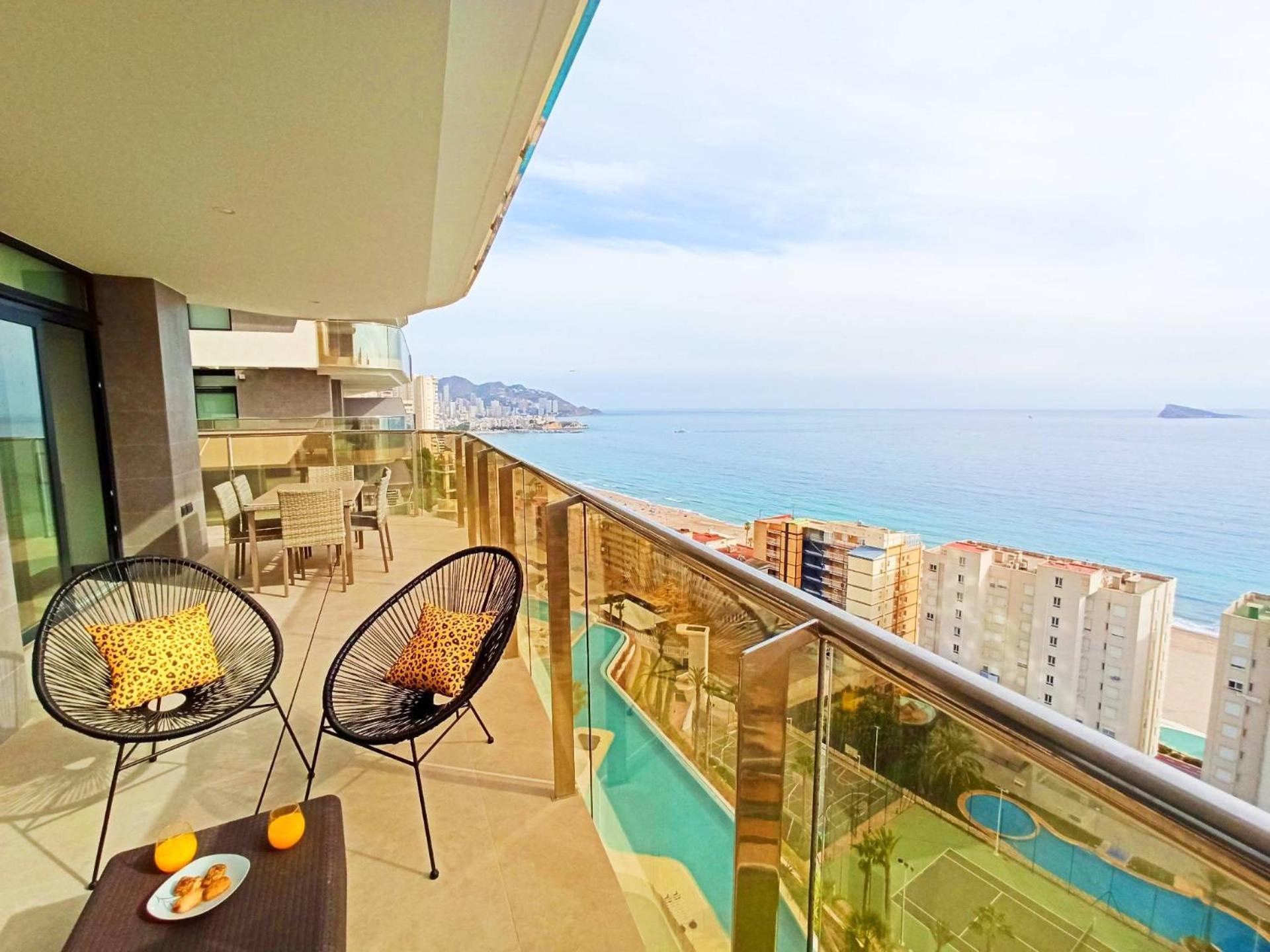 Sunset Cliffs Beach Benidorm Exterior foto